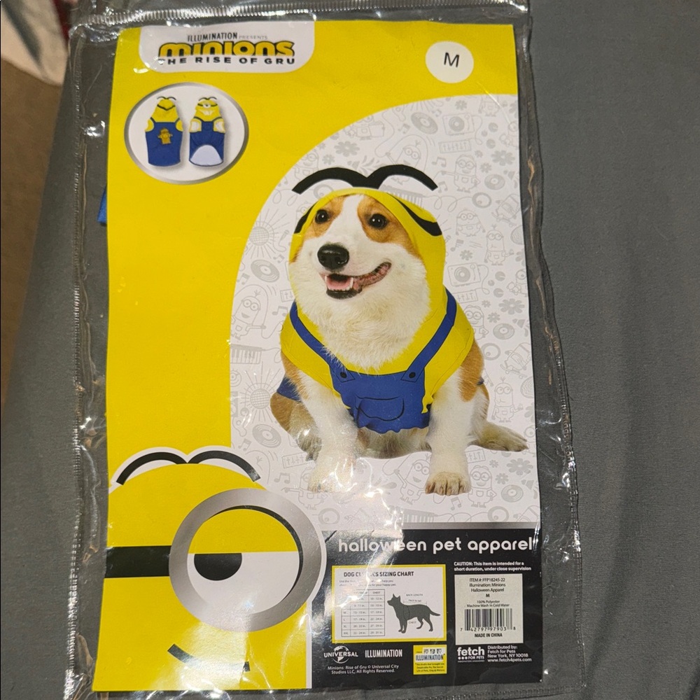 Dog Costume - Minion’s